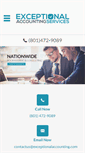Mobile Screenshot of exceptionalaccounting.com